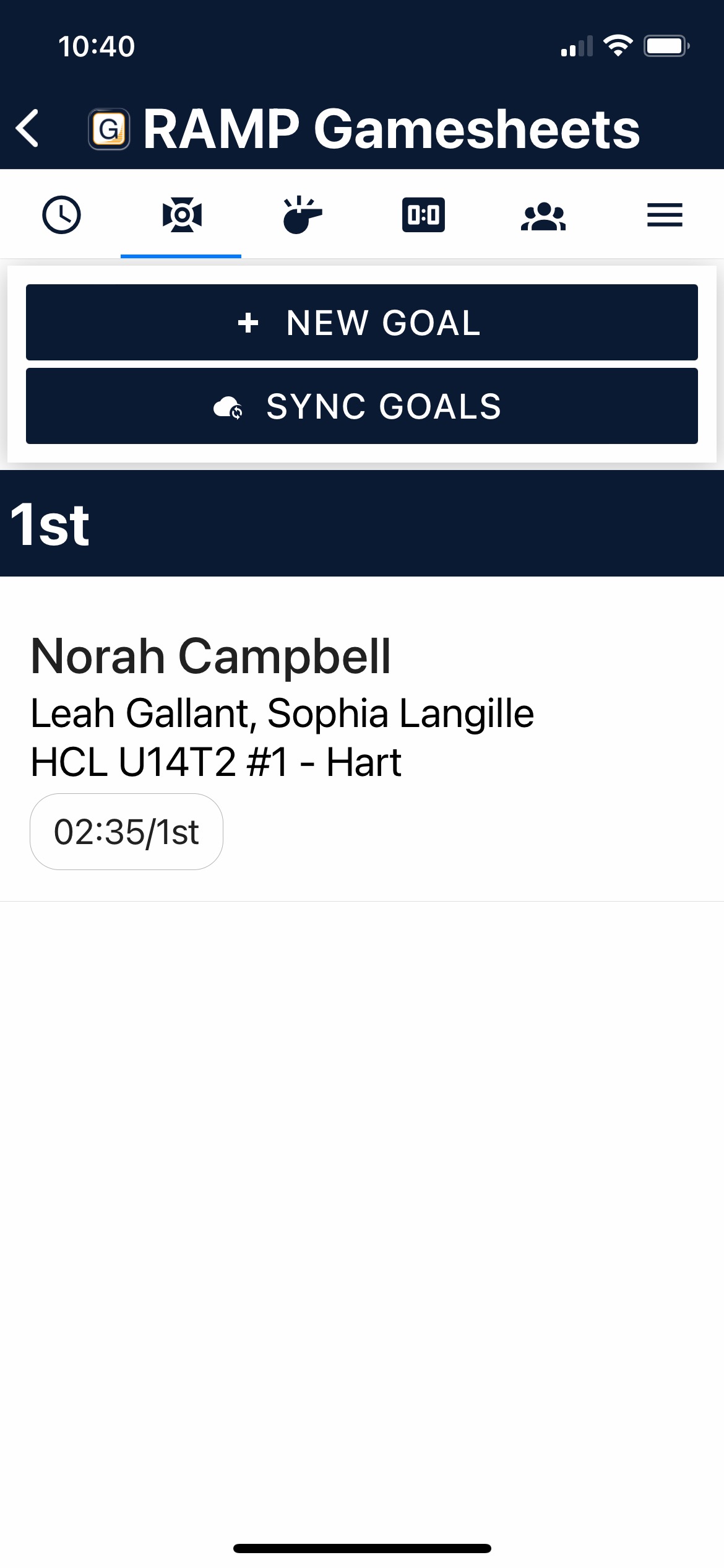 Halifax Hurricanes Ringette Association site by RAMP InterActive